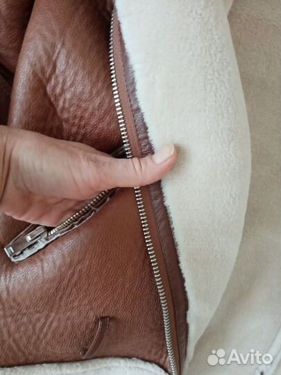 Дубленка-пилот