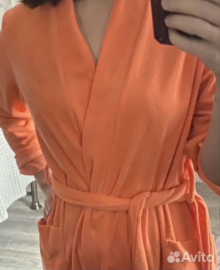 Отличный подарочный набор с халатом и тапочками