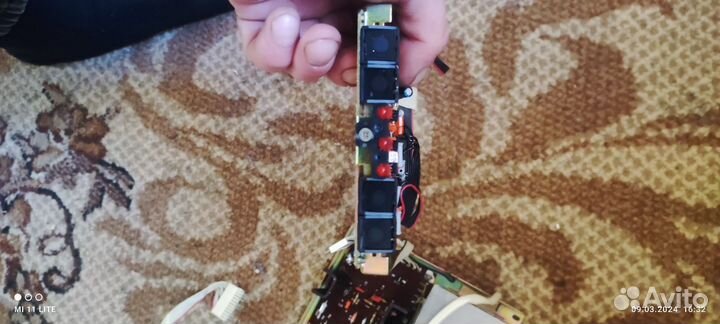 Запчасти магнитофона radiotehnika