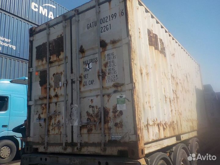 Контейнер 20 футов б/у gatu0021996