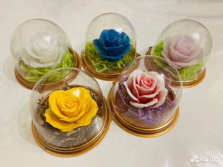 Мыльные букеты