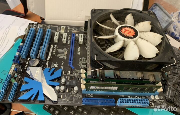 Сборка процессор, мп, память