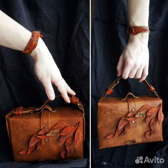Женская сумочка из натуральной кожи
