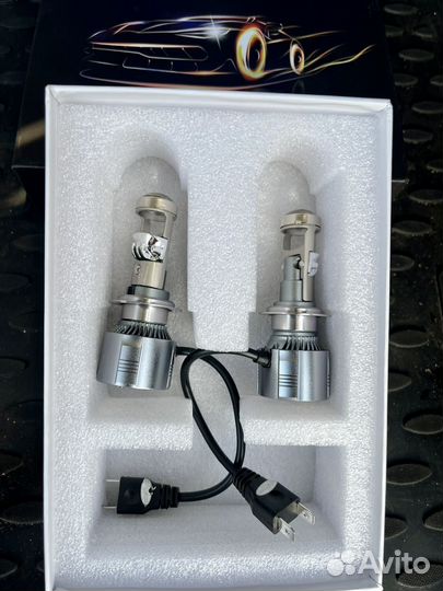 Светодиодные лампы h7 мини линзы