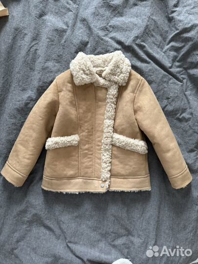 Шуба zara для девочки