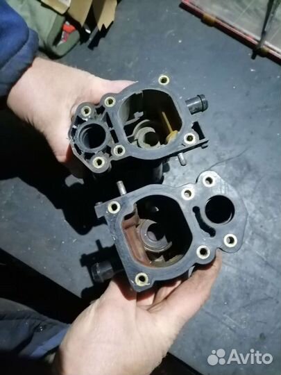 Корпус термостата шевроле авео т300
