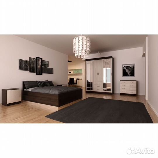 Спальный гарнитур Афина с матрасом в комплекте