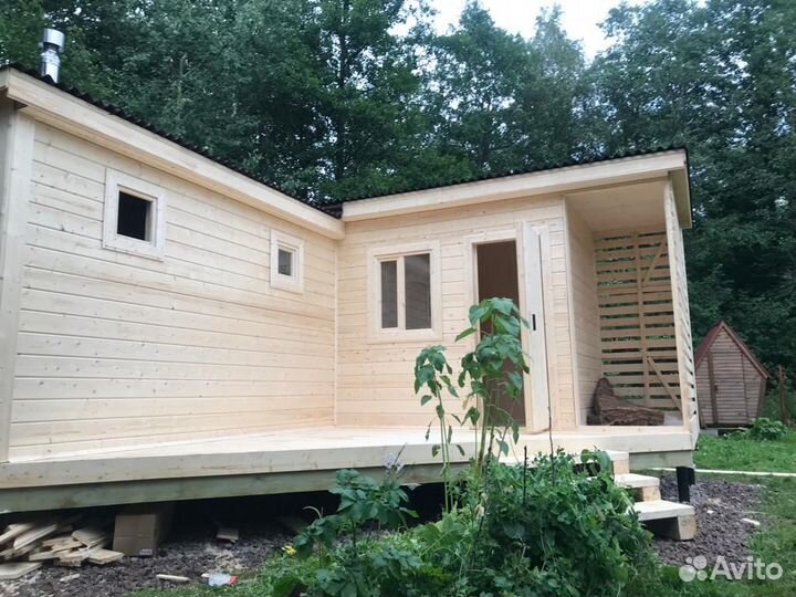 Баня уголок