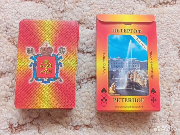 Игральные карты сувенирные