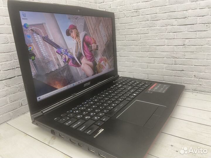 Игровой ноутбук msi / 15.6 / i5 / 8 Gb / GTX 950M