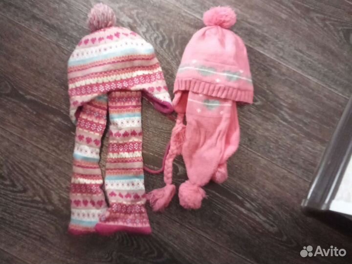 Комплект шапка, шарф