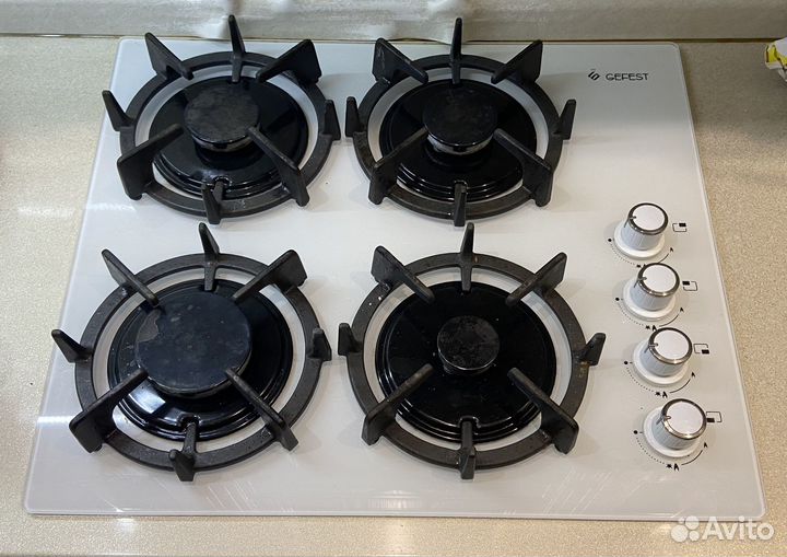 Встраиваемая газовая плита и духовой шкаф gefest