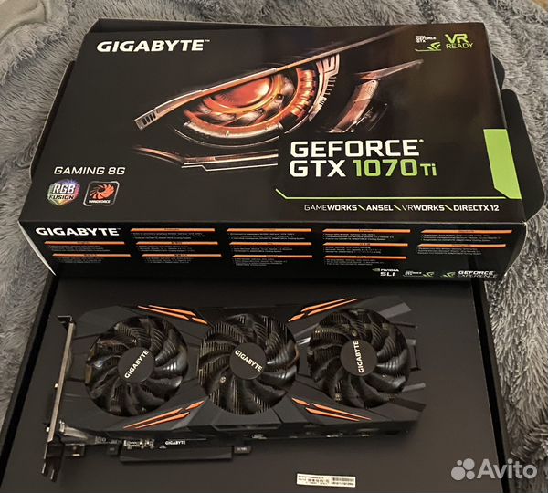 Видеокарта geforce gtx 1070ti