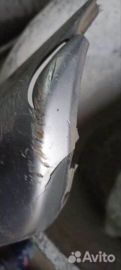 Kia rio x line накладка переднего бампера