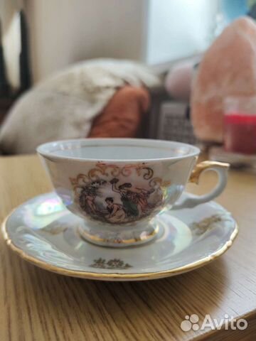 Кофейный сервиз Мадонна Кахла фарфор гдр