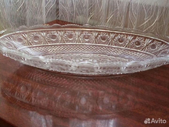 Блюдо большое овальное