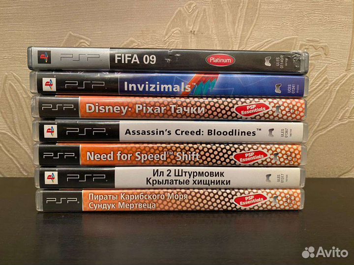 Диски на PS4, PSP, PS3, Xbox 360