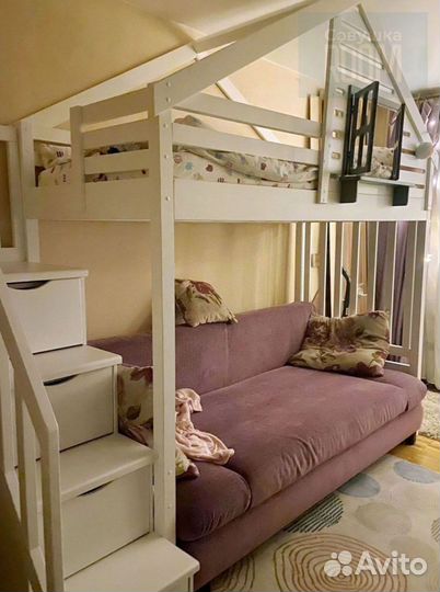 Новая детская кровать домик