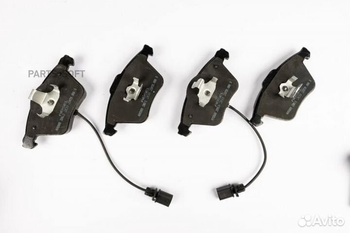 Absel AU420009 Колодки тормозные передние