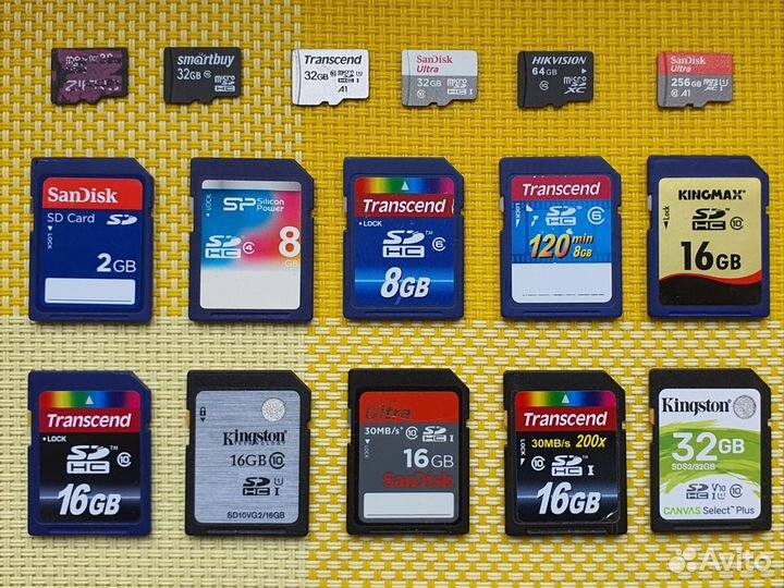 Карты памяти MicroSD SD sdhs