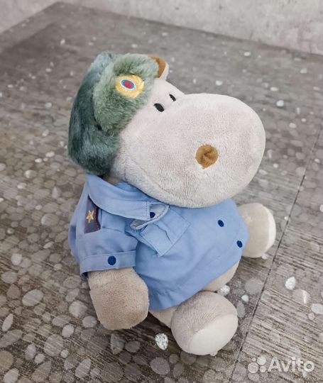 Мягкая игрушка бегемот