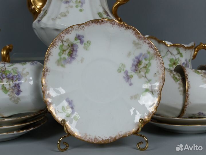 Старинный фарфоровый сервиз. Limoges