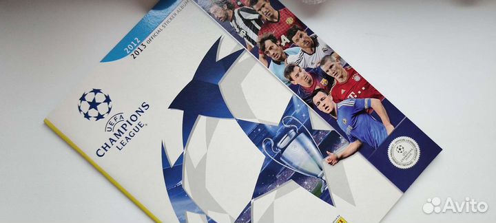 Журнал для наклеек Panini Лига Чемпионов уефа 2012