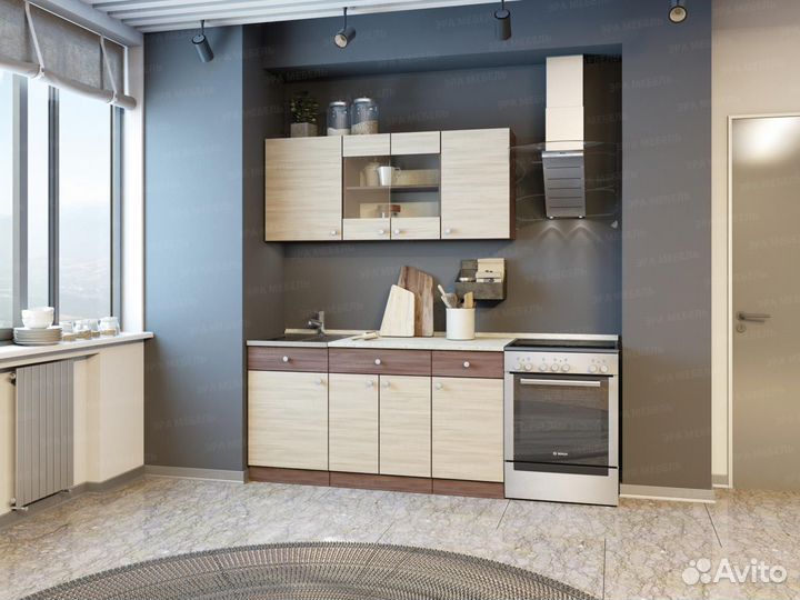 Кухонный гарнитур Шимо 1,5