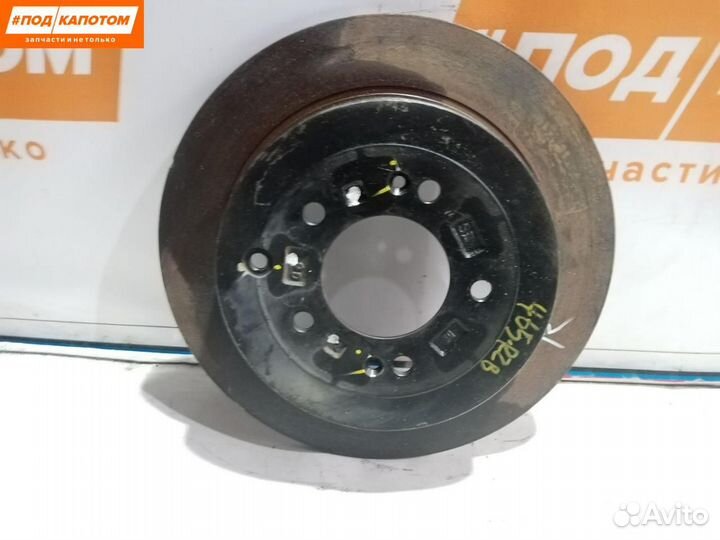 Диск тормозной задний Hyundai Tucson 3 2017