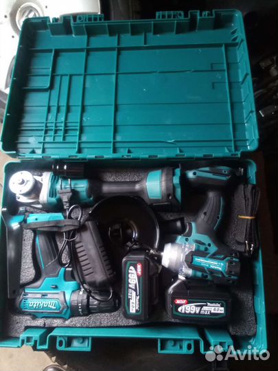 Набор аккумуляторного инструмента 3 в 1