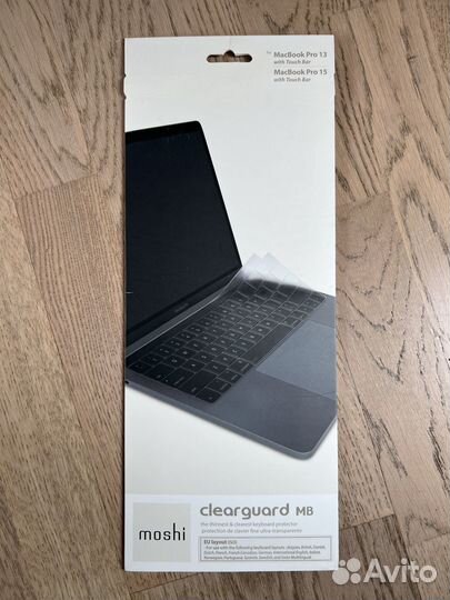 Защитная накладка Moshi ClearGuard MacBook Pro