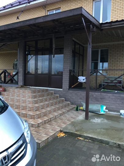 Остекление беседки веранды бани террасы крыльца