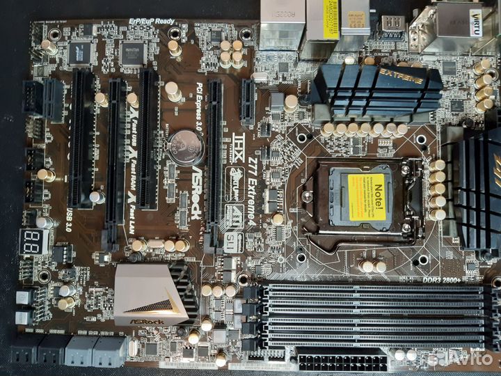 Материнская плата 1155 ASRock Z77 Extreme4 Топ