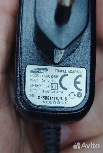 Зарядное устройство для телефона Samsung