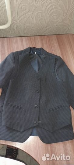 Школьная форма параллель пиджак и жилет