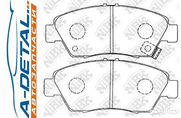 Колодки NiBK PN8264