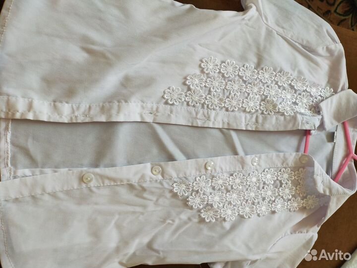 Рубашка школьная