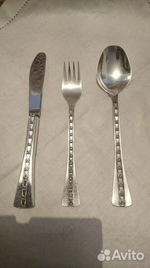 Серебряные столовые приборы 916 и 875 пробы