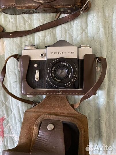 Плёночные фотоаппараты СССР и полароид - за 7 штук