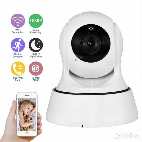 IP-WI-FI камера (1920*1080, 2mpix, 3,6мм