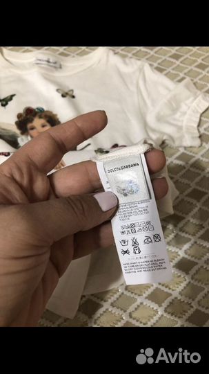 Dolce Gabbana футболка оригинал на 4 года