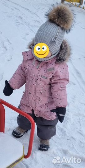 Комплект зимний детский(шапка и снуд)