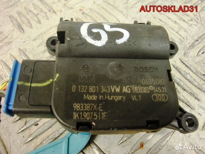 Моторчик заслонки печки VW Golf 5 1K1907511E