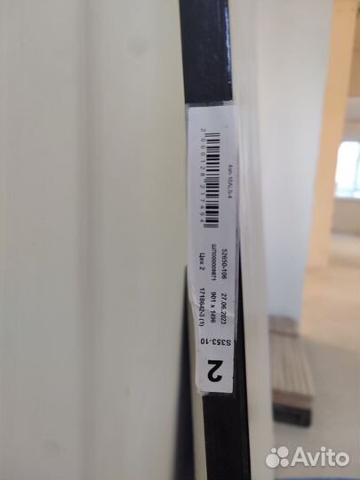 Стеклопакет новый в профиль рехау