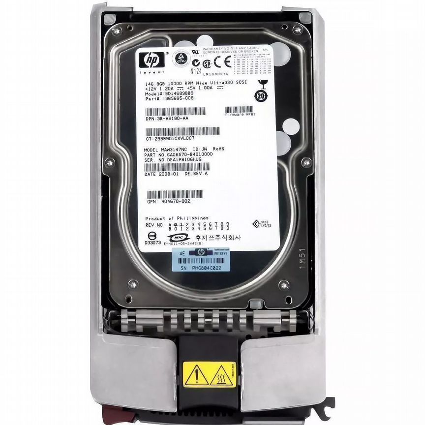 [365695-008] Жесткий Диск Hp Bd14689bb9 146,8gb U320scsi 3.5" 365695-008