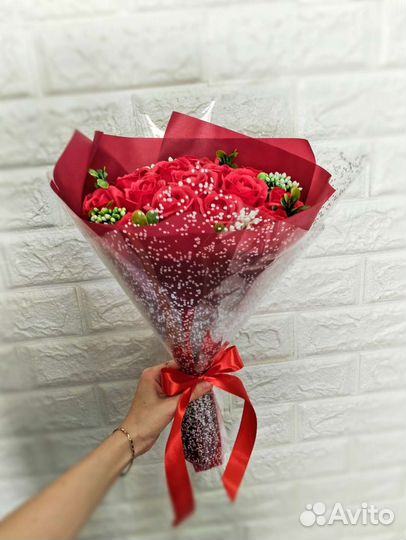 Букет из мыла