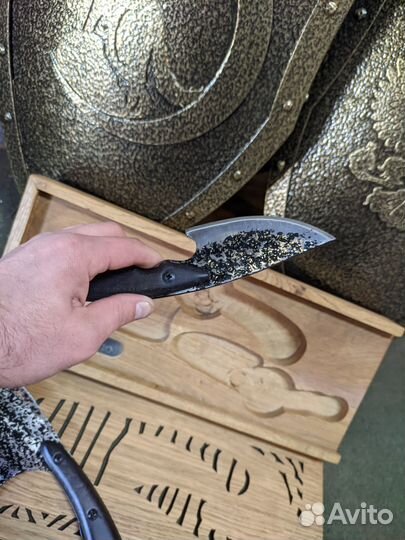 Сербский нож тяпка в наборе