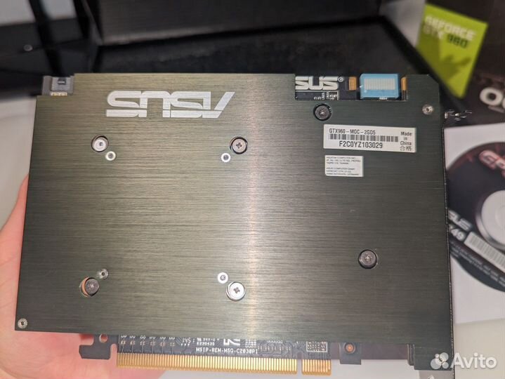 Видеокарта Asus GeForce GTX 960 2гб