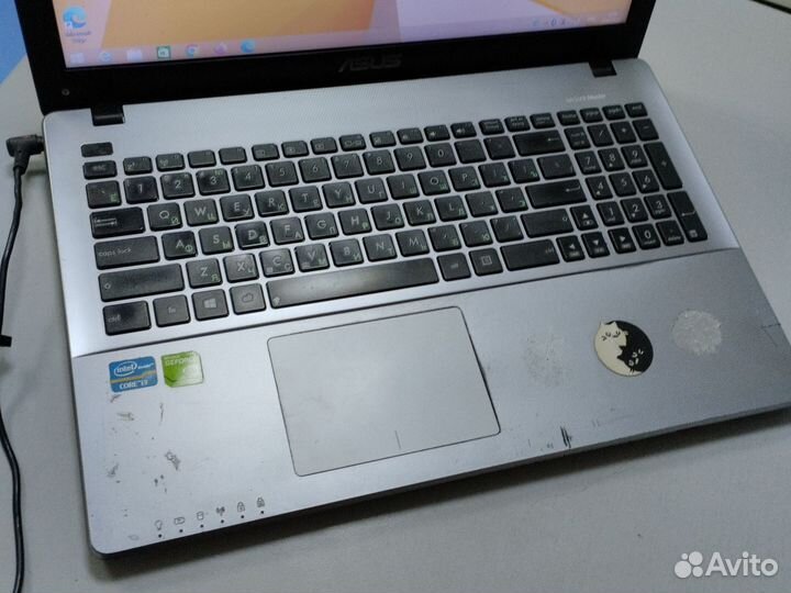 Ноутбук asus x550cc