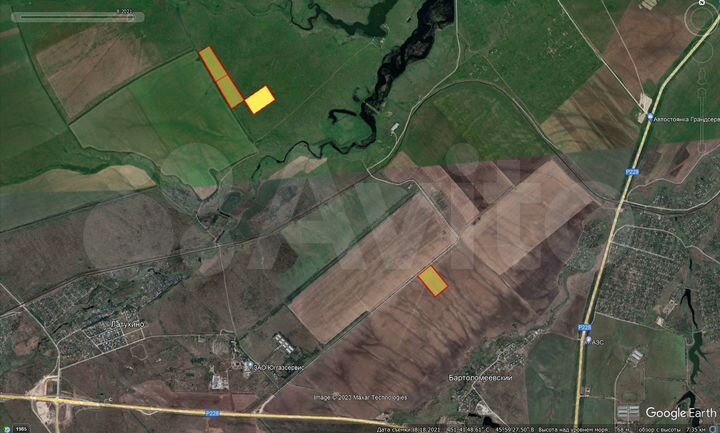 Участок 2108,23 га (СНТ, ДНП)